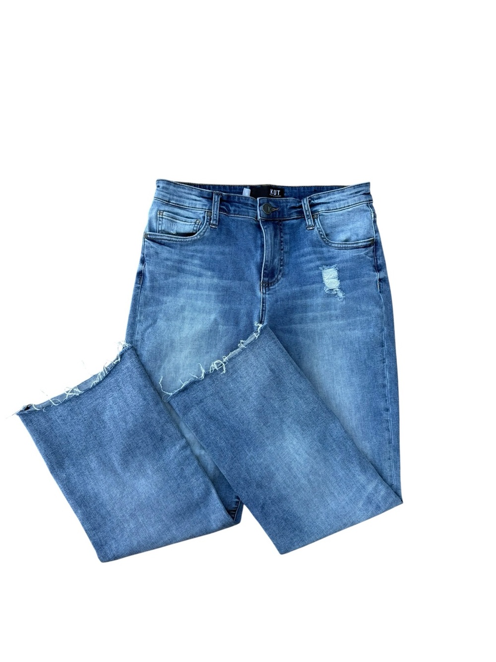 Kut from the Kloth Kelsey High Rise Ankle Flare Jeans Size 6